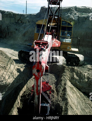 RWMC, nukleare Abfälle Grabstätte 2015 Stockfoto