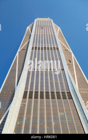 Ping An International Finance Centre (4. weltweit höchste Gebäude im Jahr 2017 auf 600m), Futian, Shenzhen, Guangdong, China Stockfoto