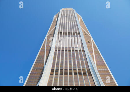 Ping An International Finance Centre (4. weltweit höchste Gebäude im Jahr 2017 auf 600m), Futian, Shenzhen, Guangdong, China Stockfoto