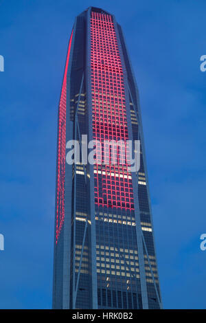 Ping An International Finance Centre (4. weltweit höchste Gebäude im Jahr 2017 auf 600m), Futian, Shenzhen, Guangdong, China Stockfoto