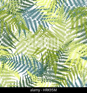 Farn nahtlose Muster Stock Vektor