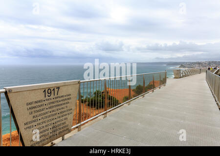 ANZAC Memorial walk in Newcastle zum Gedenken 100 Jahre seit der Gallipoli Landungen im ersten Weltkrieg, New South Wales, Australien Stockfoto