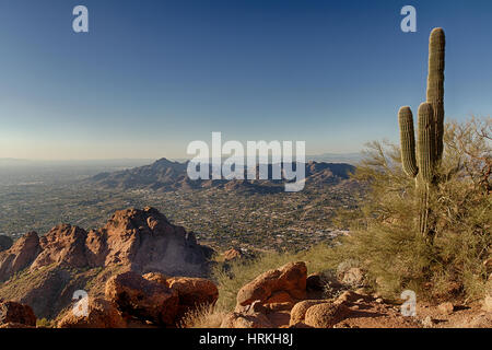 Cambelback Berg Phoenix Arizona Stockfoto