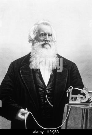 Samuel Morse, US-amerikanischer Erfinder Stockfoto