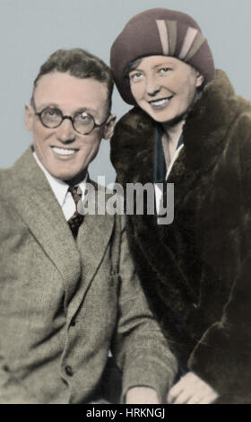 Joseph Mayer und Maria Goeppert-Mayer, 1930 Stockfoto