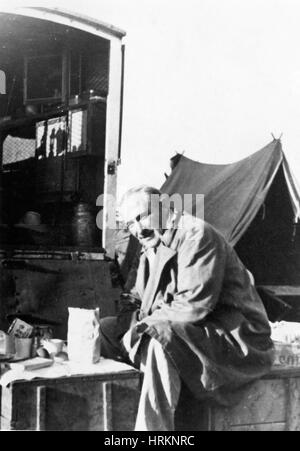 Louis Leakey, kenianische Archäologen Stockfoto