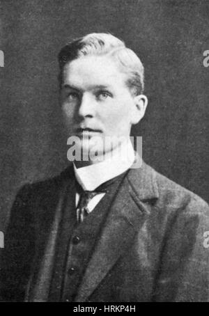 Frederick Soddy, englische Radiochemiker Stockfoto