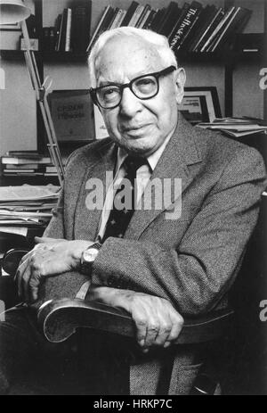 Isidor Isaac Rabi, US-amerikanischer Physiker Stockfoto