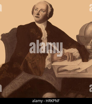 Portrait von Michail Wassiljewitsch Lomonossow (17111765). Museum