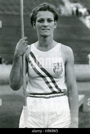 Babe Didrikson, US-amerikanischer Leichtathlet Stockfoto