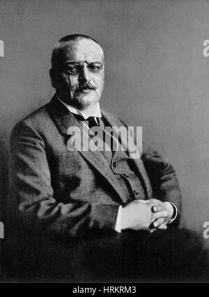 Alois Alzheimer, deutscher Neuropathologist Stockfoto