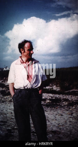 Francis Crick, englischer Molekularbiologe Stockfoto