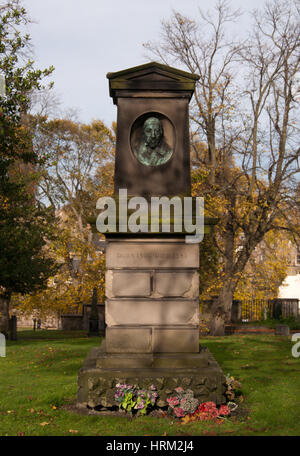 George Buchanan Denkmal, Greyfriars Kirkyard, Edinburgh Stockfoto