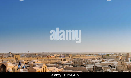 Blick über Ghoortan Zitadelle von Varzaneh in der Provinz Isfahan Iran Stockfoto