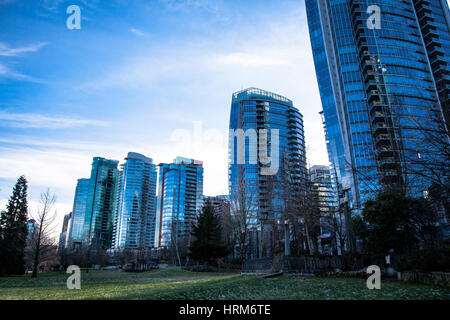 Eigentumswohnung-Türme in vancouver Stockfoto