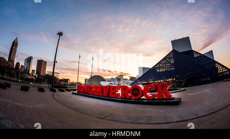 Cleveland ohio Stockfoto