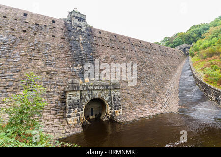 Der Pen-y-Garreg-Stausee. Elan-Tal, Powys, Wales, Vereinigtes Königreich, Europa. Stockfoto