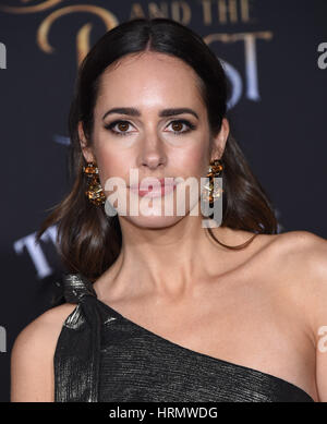 Hollywood, Kalifornien, USA. 2. März 2017. kommt zur Premiere des Films "Beauty and the Beast" am El Capitan Theater. Bildnachweis: Lisa O'Connor/ZUMA Draht/Alamy Live-Nachrichten Stockfoto