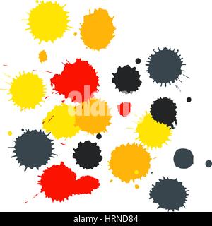 Blot Hintergrund mit Textfreiraum Stock Vektor