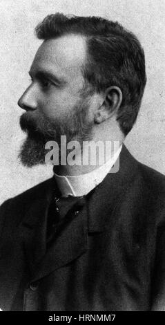 Paul Ehrlich, deutscher Immunologe Stockfoto