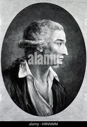 Antoine Laurent Lavoisier, französischer Chemiker Stockfoto