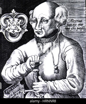 Paracelsus, Schweizer Universalgelehrter Stockfoto