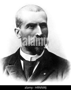 Pierre Paul Emile Roux, französischer Bakteriologe Stockfoto