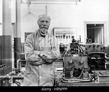 Willem Einthoven, niederländischer Physiologe und Erfinder Stockfoto