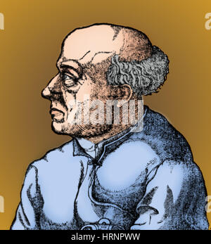 Paracelsus, Schweizer Universalgelehrter Stockfoto
