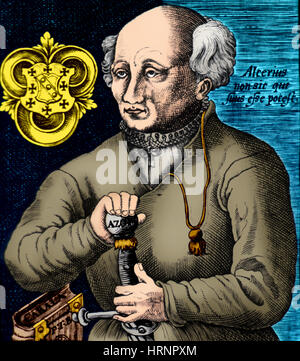 Paracelsus, Schweizer Universalgelehrter Stockfoto