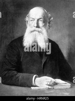 August Kekul̩, deutscher Chemiker Stockfoto