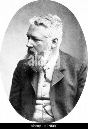 Wilhelm Ostwald, deutscher Chemiker Stockfoto