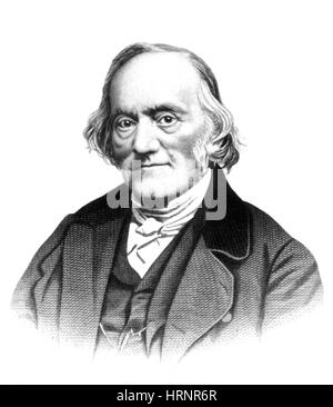 Richard Owen, englische Paläontologe Stockfoto