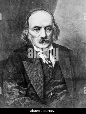 Richard Owen, englische Paläontologe Stockfoto