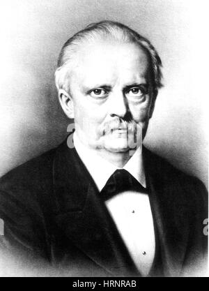 Hermann von Helmholtz, deutscher Arzt und Universalgelehrter Stockfoto