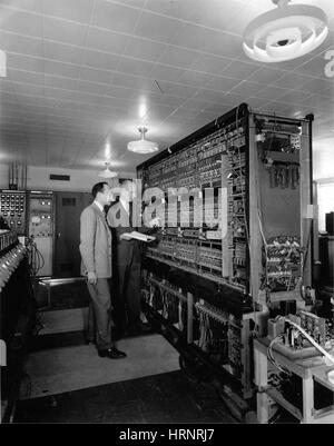 AVIDAC, frühe Computer, 1953 Stockfoto