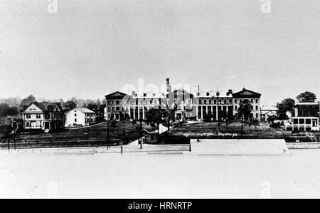 Marine Hospital, Staten Island, NY Stockfoto