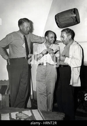 Lawrence, Fermi und Rabi, Physiker Stockfoto