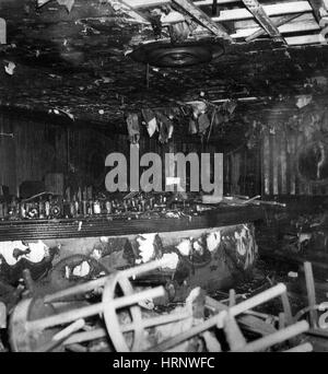 Cocoanut Grove Nachtclub Feuer, 1942 Stockfoto