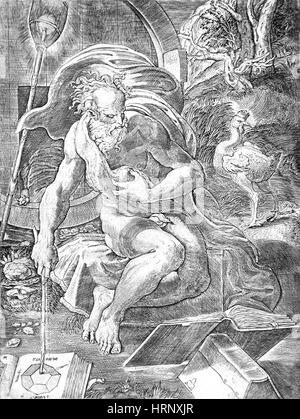 Diogenes von Sinope, der griechische Philosoph Stockfoto