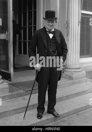 Winston Churchill, englischer Politiker Stockfoto