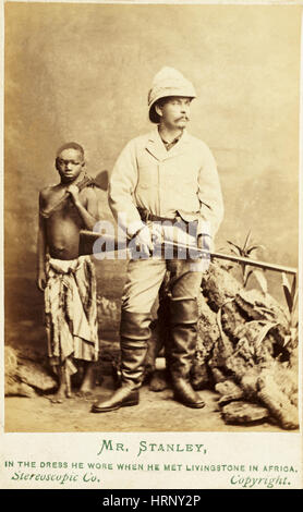 Henry Morton Stanley, Journalist/Explorer Stockfoto