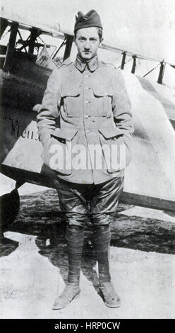 Georges Guynemer, WWI Französisch Flying Ace Stockfoto