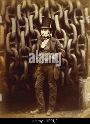 Isambard Kingdom Brunel, englischer Bauingenieur Stockfoto