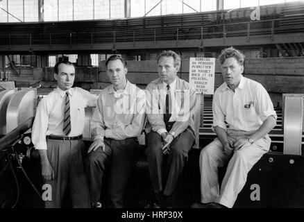 Antineutron Discovery Team, 1956 Stockfoto