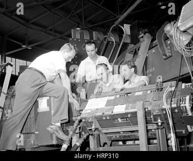 Antineutron Discovery Team, 1956 Stockfoto