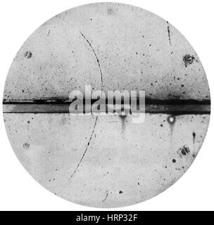 Entdeckung des Positrons, 1932 Stockfoto