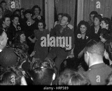 Pete Seeger, US-amerikanischer Folk-Sänger Stockfoto