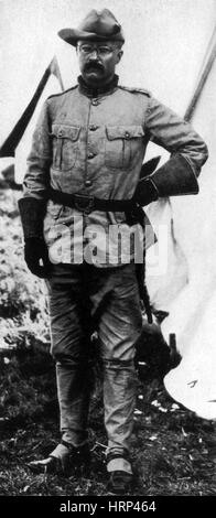 Lt Oberst Roosevelt, Rough Rider, 1898 Stockfoto