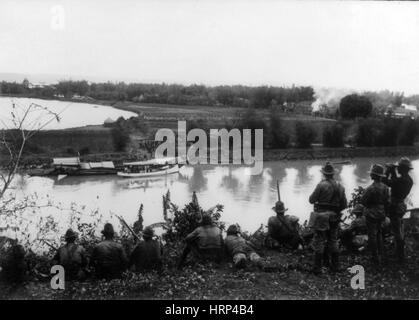 Philippinisch-amerikanischer Krieg, 1899 Stockfoto